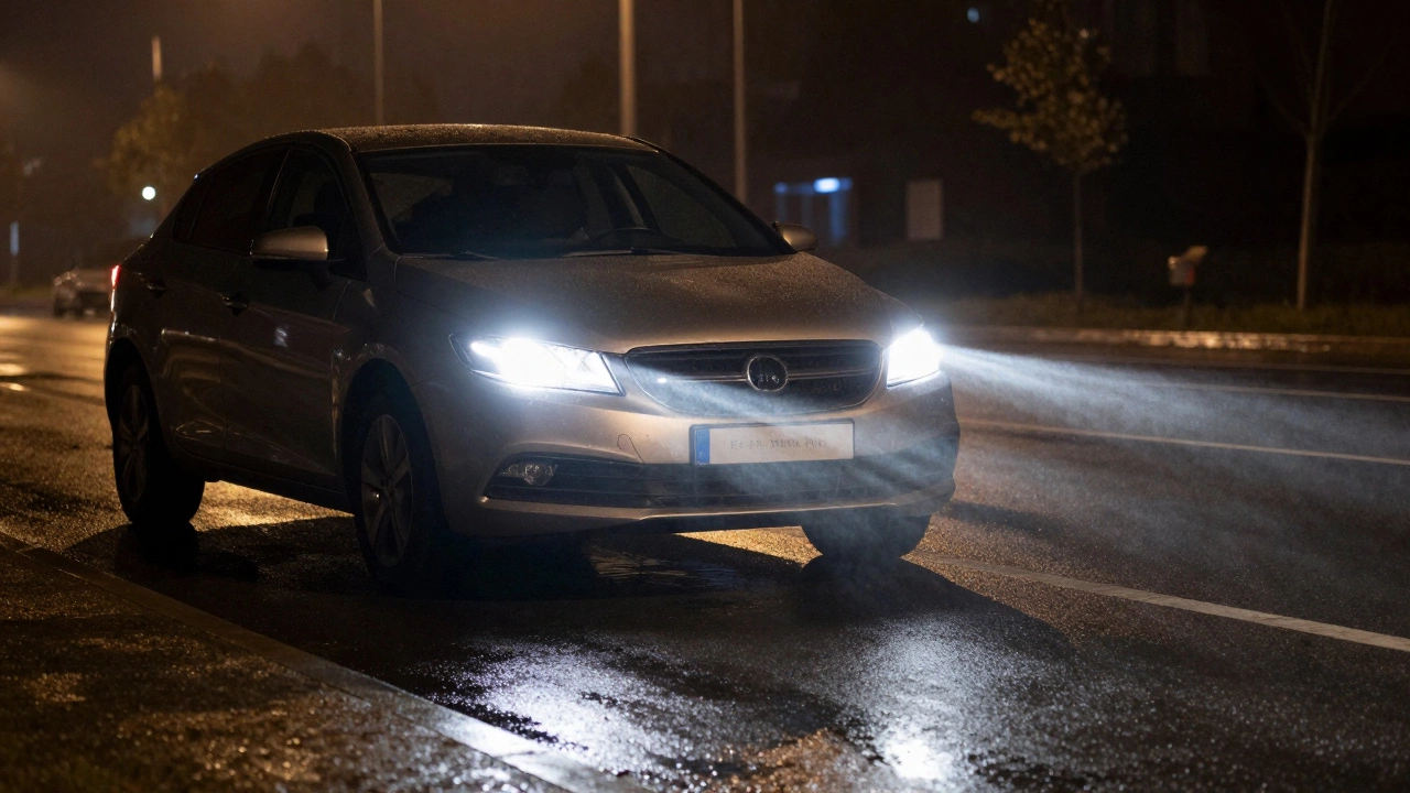 Какой цвет лампочек для фар нельзя ставить на машину?